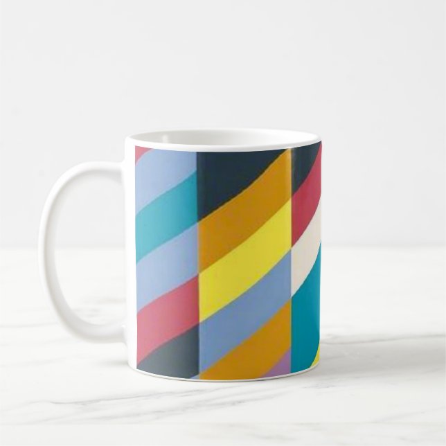 bridget riley mug (Gauche)