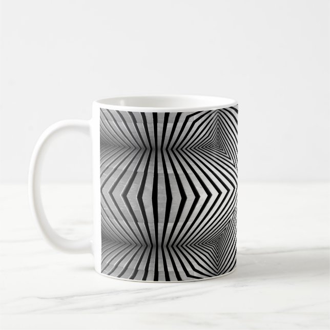 bridget riley mug (Gauche)