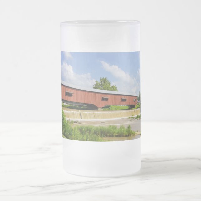 Bridgeton Bridge Et Mill Frosted Mug (Centre)