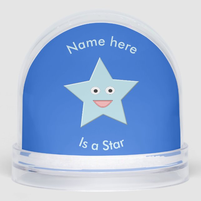 Bright Blue Celebration Star Custom (Avant)