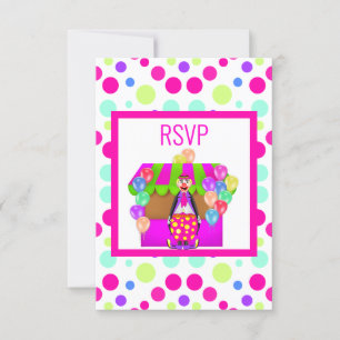 BRIGHT CIRCUS ANNIVERSAIRE PARTI RSVP