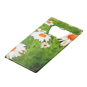 Bright Colorful Jardin blanc pâle marguerites v4b