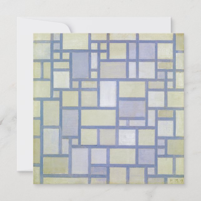Bright Colors Gray Lines | Piet Mondrian | (Devant)