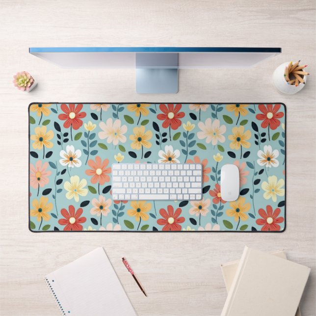 Bright Hand Drawn Wildflower Meadow (Bureau 1)