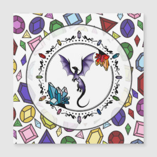 Bright Imaginaire Gemstone Elegant Amethyst Dragon