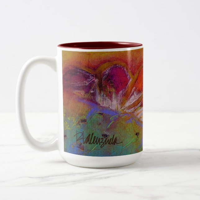 Bright Prickly Pear Mug (Gauche)