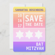 Bright Star of David Save the Date