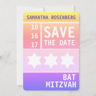 Bright Star of David Save the Date