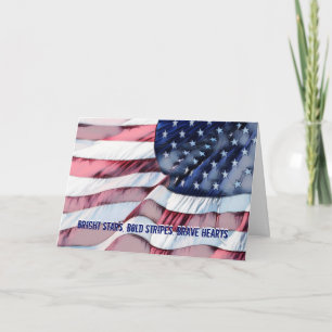 Bright Stars, Courageux Coeurs Carte de Jour des A