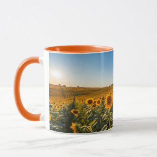 Bright Sunflower Mug - Joyeux cadeau Floral