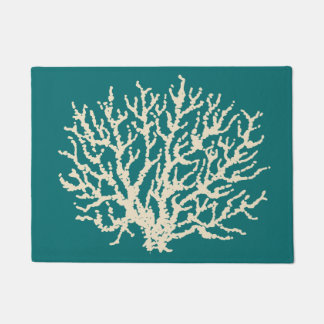 Bright Turquoise mat Nautique Tapis