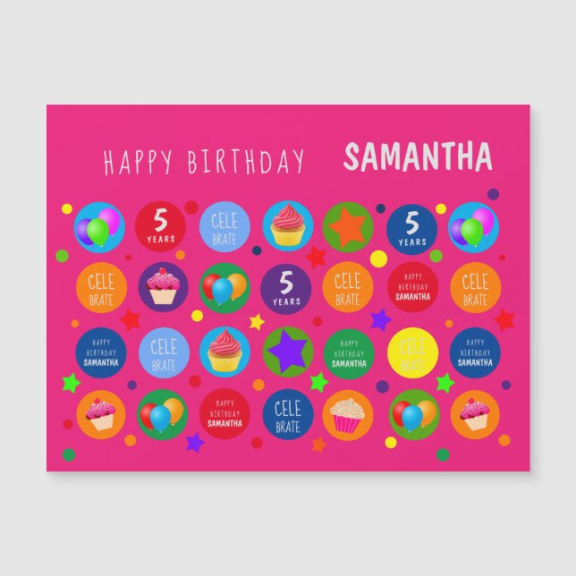 Bright, Vibrant & Colorful - N'importe quel âge Jo (Devant)