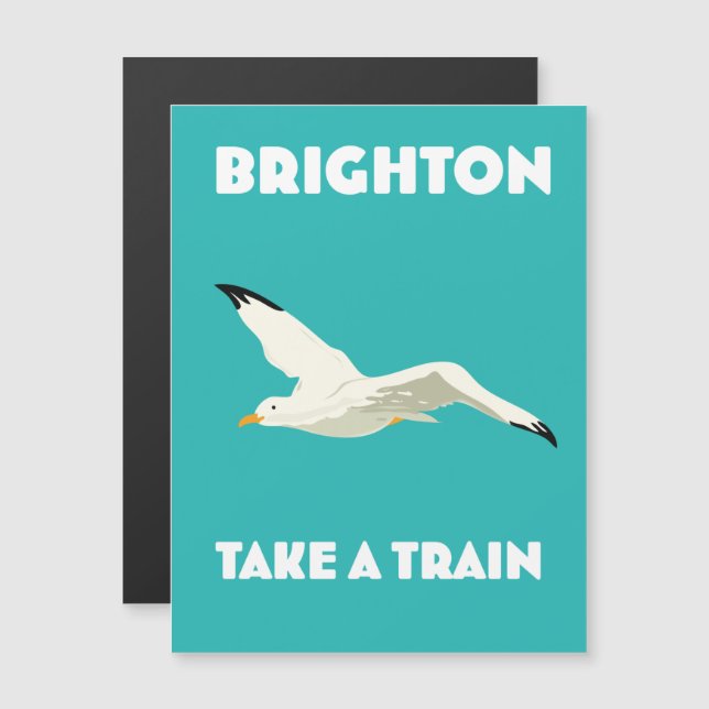 Brighton "Prenez un train" (Devant / Derrière)