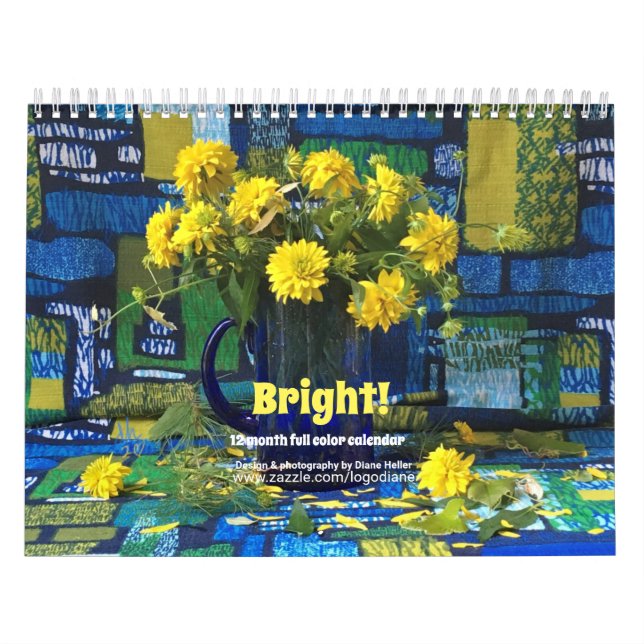 BRILLANT ! Calendrier photographique floral (Protection)