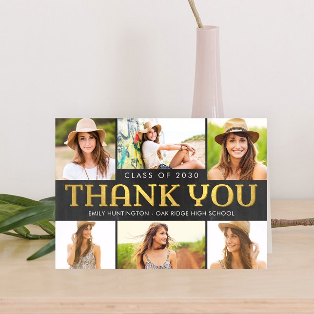 Brillant Carte de remerciements d'obtention du dip (Créateur téléchargé)