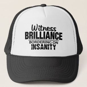 BRILLANT CONTRE le casquette de FOLIE - choisissez