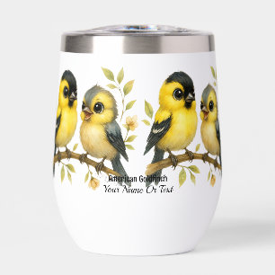 Brillant Goldfinch américain