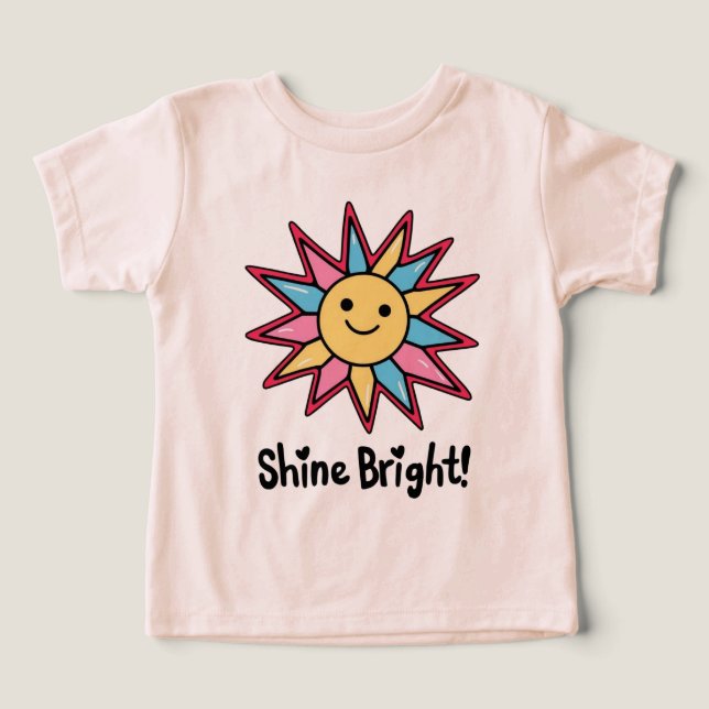 Brillant : Un Design Soleil Coloré (Design Recto)