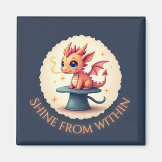 Briller de l'intérieur - Magnet Dragon mignon