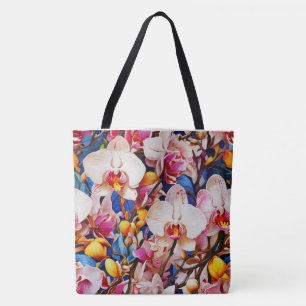 Brilliant Sac fourre-tout orchidée