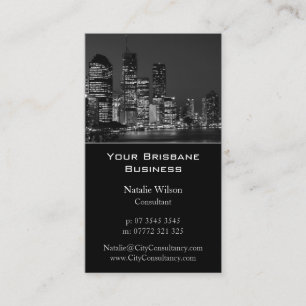 Brisbane City Skyline - Carte de visite