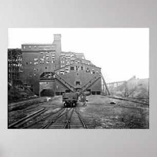 Brise-Charbon Woodward Kingston Pa. Affiche