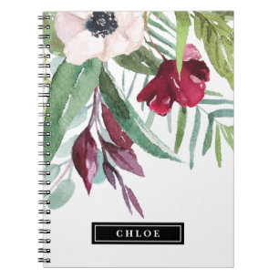 Brise tropicale Carnet Spiral personnalisé