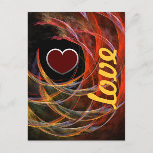 Briser la carte postale Circle Love