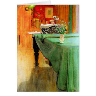 Brita au piano par Carl Larsson, Art ancien