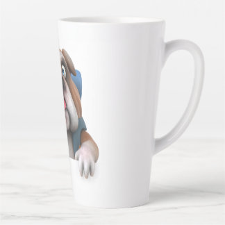 Britanniques Bulldog Backpacker Latte Mug