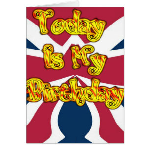 British Birday Gifts Art Print