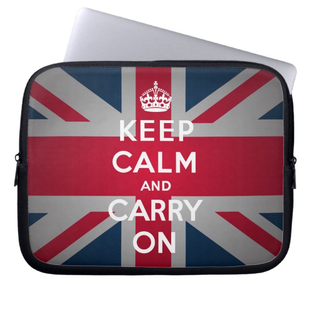 British Keep Calm Carry Coque de protection pour o (Devant)