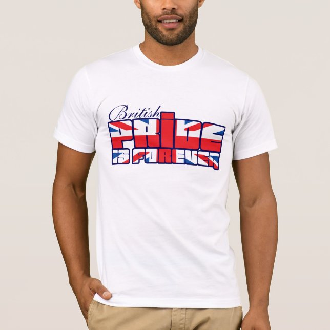 British Pride est pour toujours un t-shirt à cric  (Devant)