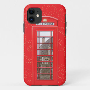 British Red Phone Box iPhone Galaxy Razr Coque