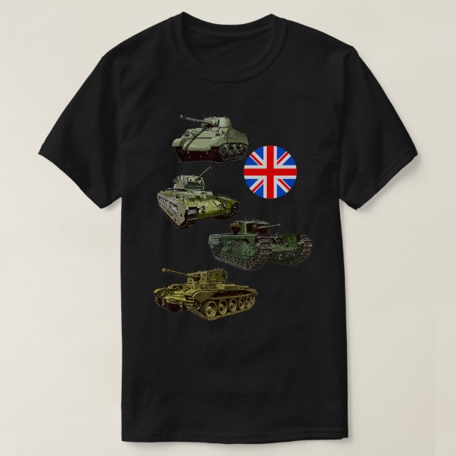 British Tanks WW2 Cromwell Matilda  (Design devant)