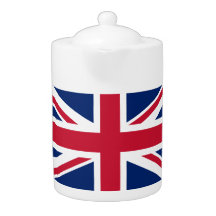British Teapot, le drapeau Union Jack