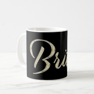 Britta white gold Handwriting Tasse de café