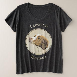 Brittany Peinture - Cute Original Chien Art