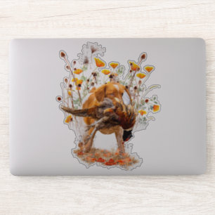 Brittany Spaniel, Chasse Sticker Pheasant