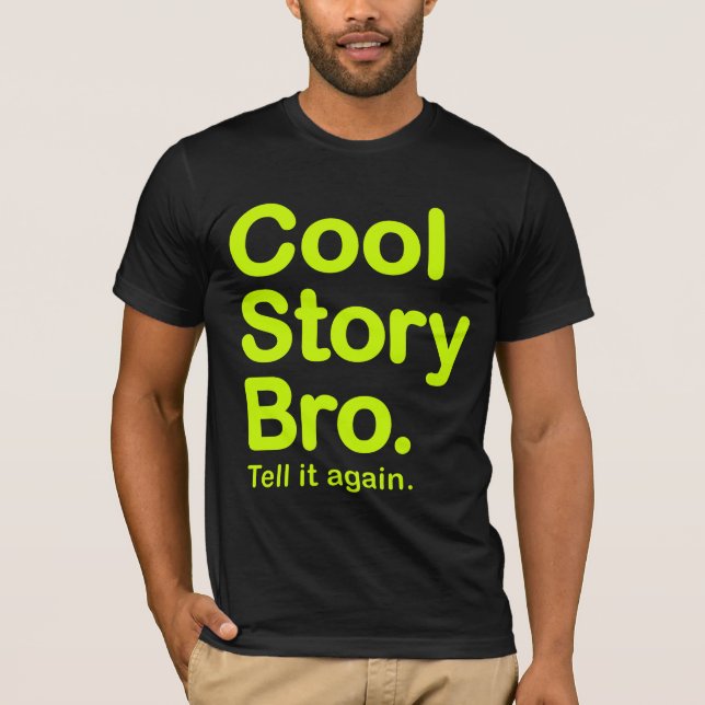 Bro... T-shirt Bella Canvas (Devant)