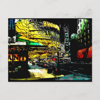 Broadway - Carte postale