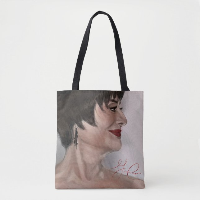 Broadway Deva Fan Art Tote Bag (Devant)
