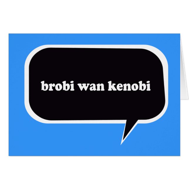 BROBI WAN KENOBI (Devant horizontal)