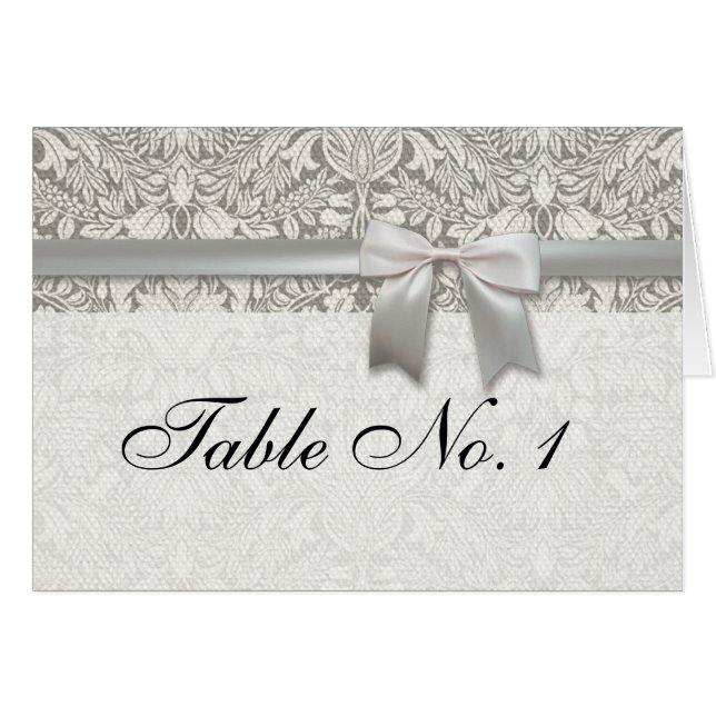 brocade en dentelle blanche élégante (Devant Horizontal)