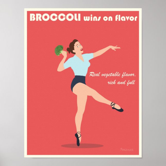 Broccoli Promotional Poster - 11x14 (Devant)