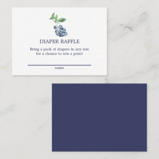 Brochure Blueberry Raffle Enceinte Carte Douche