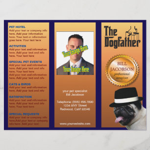 Brochure de plaisanterie satirique du père Dogfath