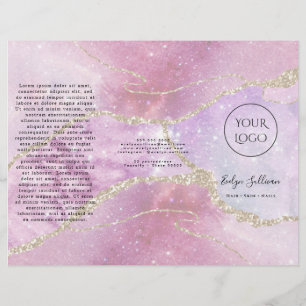 brochure d'effet fausse perle