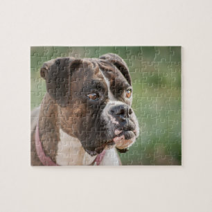 Brochure inversée Boxer Chien Puzzles