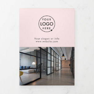 Brochure professionnelle Blush Pink